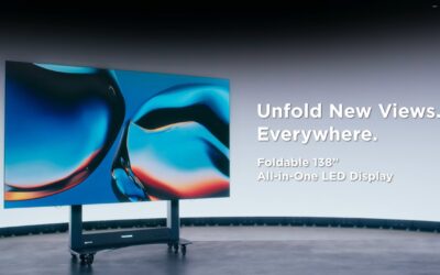 Rewolucyjny składany monitor LED ViewSonic LDS138-151 – mobilność i funkcjonalność w jednym