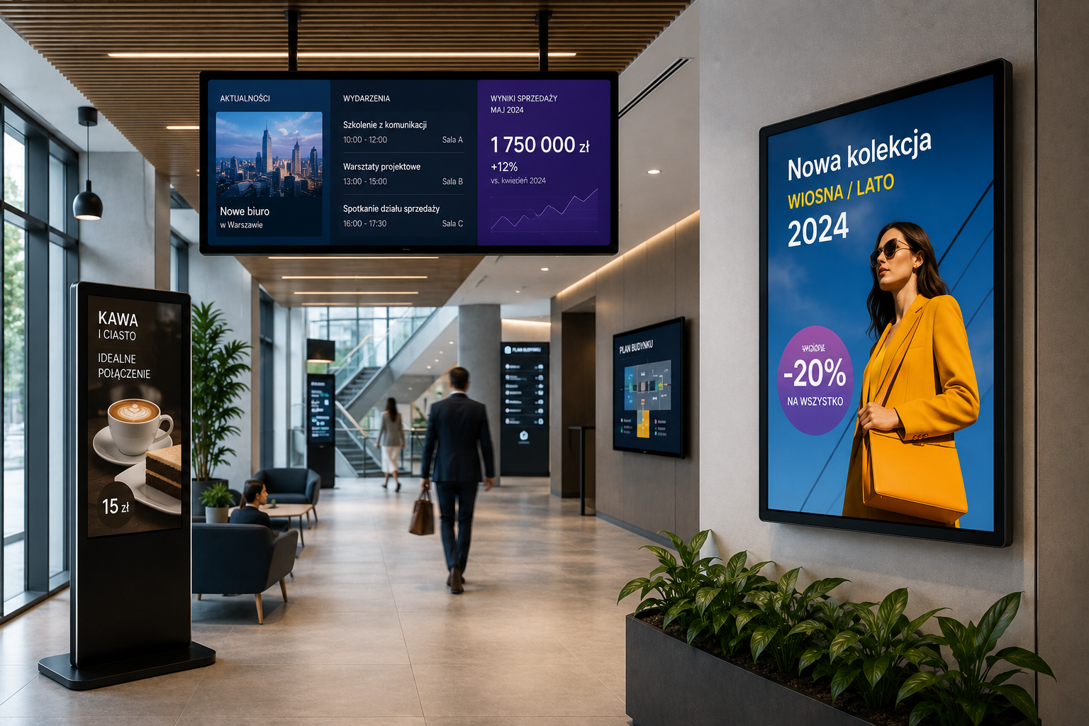 Digital Signage – nowoczesna komunikacja wizualna